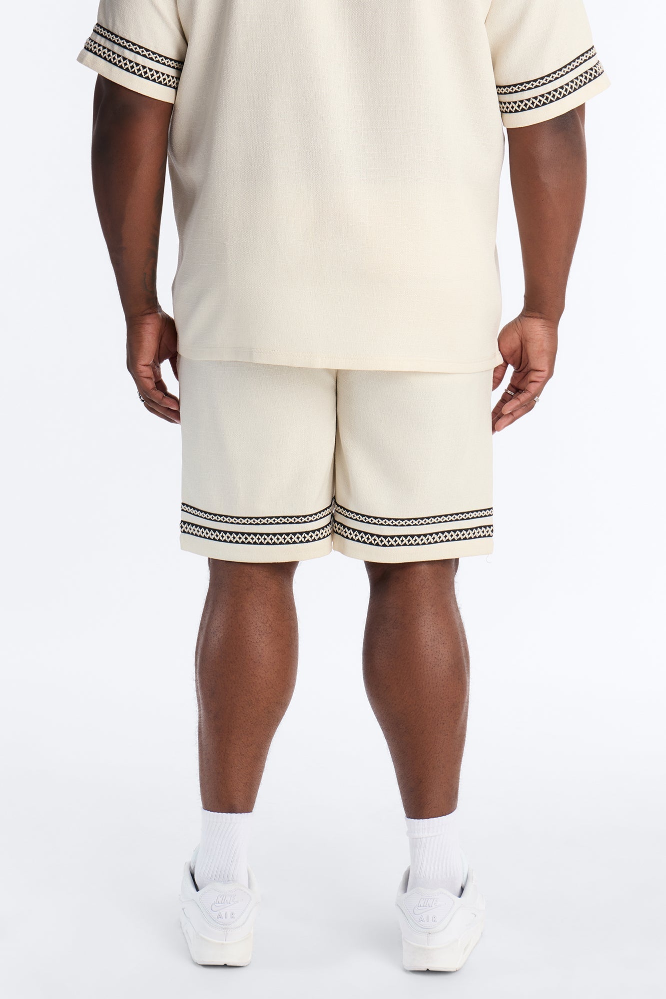 Zephyr Relaxed Shorts - Off White