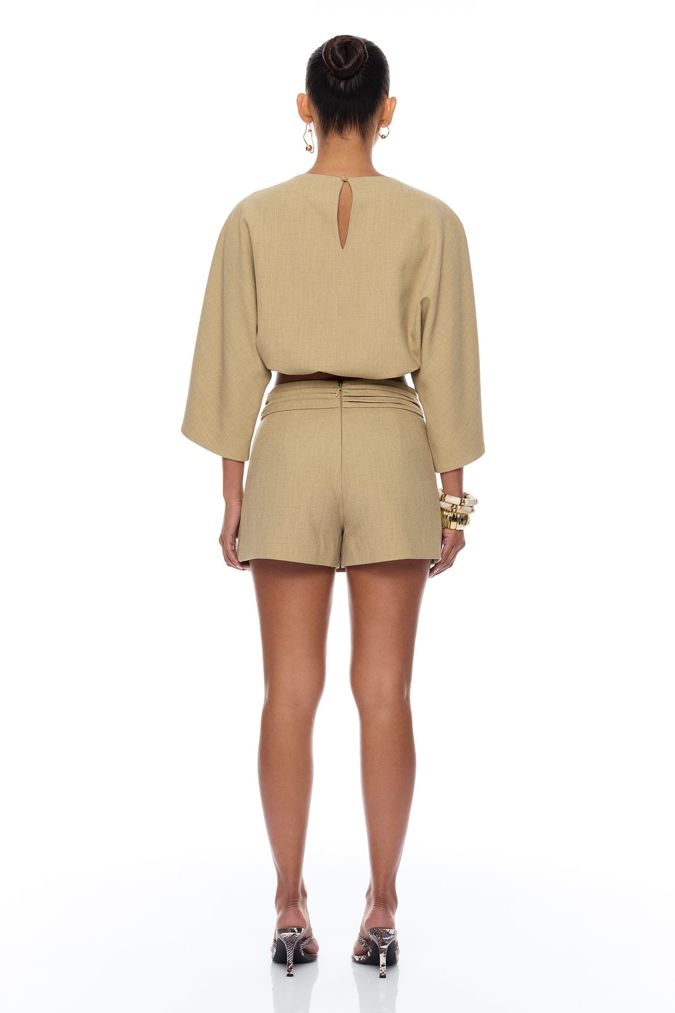 Zelara Skort Set - Khaki